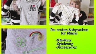 Die ersten Sachen fürs Baby [upl. by Annoek310]