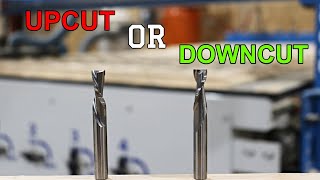 Upcut or Downcut CNC Bits  How and When to Use Them [upl. by Alilad]