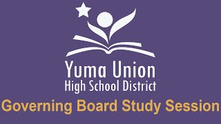 YUHSD Governing Board Study Session 111324 [upl. by Alleacim]