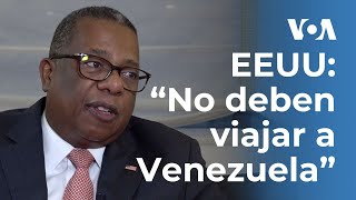 EEUU advierte sobre riesgos de viajar a Venezuela y posibles sanciones a Nicolás Maduro [upl. by Arrik]