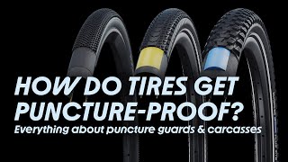 What makes a bicycle tire puncture proof and what is a tire carcass [upl. by Akyeluz]