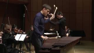 Emmanuel Séjourné quotConcerto for Marimba and String Orchestraquot 1th part Ivan KokorinMarimba [upl. by Eberle132]