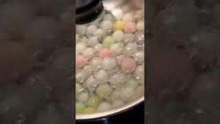 Boiling sago tapioca asmr [upl. by Jovi]