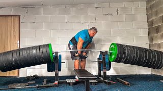 Old Man Lifted 1697 LBS [upl. by Naahs]