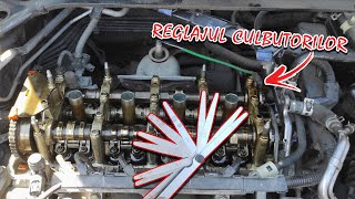 REGLAJUL CULBUTORILOR Honda 24 IVTEC  K24 [upl. by Aicercul]