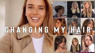 CHANGING MY HAIR  WEEKLY VLOG  Suzie Bonaldi [upl. by Olsen967]