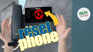 Is Your Yealink Phone Stuck Heres How You Reset Your Phone [upl. by Asiat319]