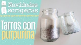 Tutorial Tarros con purpurina  Episodio 6 [upl. by Irwinn63]