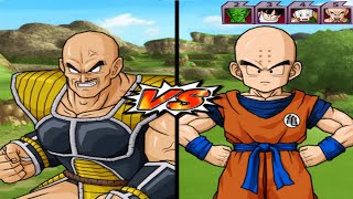 DBZ Budokai Tenkaichi 3 HD  Nappa VS Z Fighters  Nappa Beatdown [upl. by Yrffej]