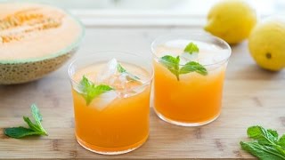 CANTALOUPE AGUA FRESCA  NonAlcoholic Drink Miniseries [upl. by Lidaa]