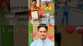 We will miss you sir ll Ananda ll Marga ll School ll Most ll loved ll teacher  Emotional  Short [upl. by Aynotel347]