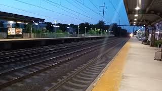 Amtrak MOW Light Engine Move at Hamilton NJ [upl. by Trude]