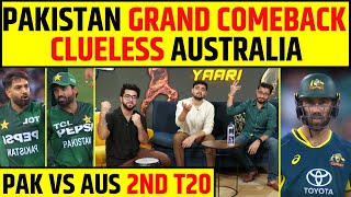 🔴PAKISTAN KA ULTIMATE COMEBACK CLUELESS AUSTRALIA  PAKISTAN VS AUSTRALIA 2ND T20 LIVE [upl. by Falconer]