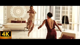 Furious 7 2015  Letty and Kara Fight Scene  4k UHD [upl. by Aitsirk505]