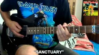 Iron Maiden  quotSanctuaryquot cover [upl. by Dorri]