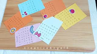 Desk ൽ വെക്കാൻ cute Calendar ഉണ്ടാക്കാം 😱How to make easy desktop calendar with paperpaper craft [upl. by Studnia]