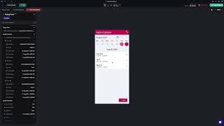 Lets build a calendar app lowcode nocode flutterflow [upl. by Ameekahs]