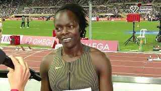 After Paris Ive not done any training  Mary Moraa Kenya wins 800m at Lausanne Diamond League [upl. by Frieda307]