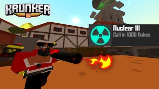 Unlocking Nuke Tamer 1000 Nukes Krunker Gameplay  psvm Clan [upl. by Alet471]