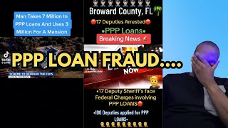 PPP Loans Have Gone From The Streets To Police Departments Everyone Is On Notice [upl. by Schumer144]