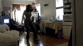 EMPRESS DANCING TO quotNUTTY VIOLIN RIDDIMquot [upl. by Flower]