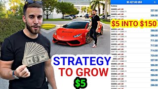 Best Scalping Strategy To Grow 5 Into 150 In 8 Minutes  Fx Alexg [upl. by Nageem]