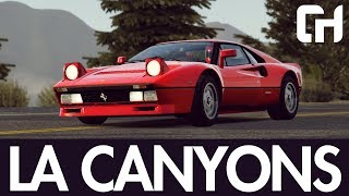 LA Canyons Assetto Corsa Mod v08 Preview [upl. by Neerom]