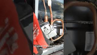 Rapid Repair Replacing a 2419410075304464438 Compressor Start Relay amp Run Capacitor [upl. by Roxane]