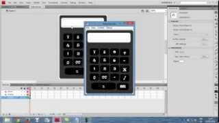 TutorialCara Membuat Kalkulator Dengan Flash [upl. by Certie116]