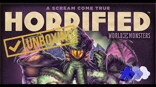 Horrified World of Monsters  Unboxing [upl. by Alo]