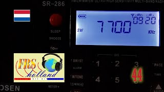 FRS Holland Radio  7700 kHz Morning opening [upl. by Jephthah]