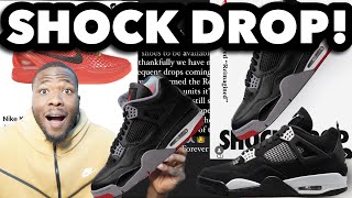 SHOCK DROP MOST STOCK EVER AIR JORDAN 4 BRED REIMAGINED NEW JORDAN 4 IN 2024 [upl. by Eicnarf244]