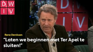 Oud senator René Dercksen over de haalbaarheid van het aangekondigde quotstrengste asielbeleid ooitquot [upl. by Drahcir830]