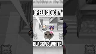 Which Opelucid City Do You Prefer BLACK or WHITE shorts pokemon [upl. by Blakely942]