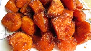 Easy Sweet Potato Recipe  Cambodian Desert [upl. by Saraann]