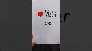 For math lovers Do you like it❓😎🫶 Comment✍️ [upl. by Peppi]