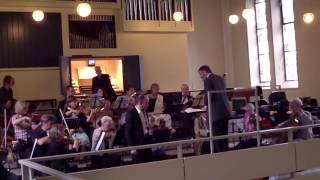 Mozart Adagio KV 622 Ausschnitt Dimitri Schenker KlarinetteOrchester der Erlöserkirche Bonn [upl. by Stannfield]