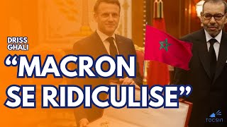 Visite au Maroc  Macron fait lapologie de linvasion arabe  Driss Ghali [upl. by Prochora]