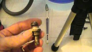 Repairing a shutoff valve leaking through the stem [upl. by Pampuch595]