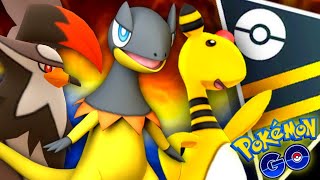 quotTHIS TEAM WAS SUPER FUN Electric amp Flying power in GO Battle League for Pokemon GO [upl. by Ihdin]