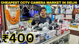 Cheapest Cctv Camera Market In Delhi Lajpat Rai Market  4k Wifi CameraSolar Camera Prateek kumar [upl. by Anura284]