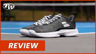 Babolat Jet Tere 2 Tennis Shoe Review quick light comfortable  perfect for on amp off court use [upl. by Benzel]