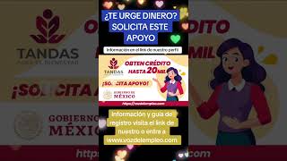 Tandas del bienestar si necesitas dinero este apoyo te interesa [upl. by Willamina360]