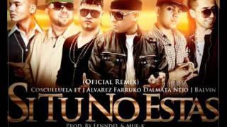 Si Tu No Estas Remix  Cosculluela Ft Nejo amp Dalmata Farruko amp J Balvin Original [upl. by Moriyama370]