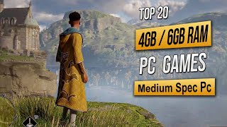 Top 20 Best Mid Spec Pc Games For 4GB RAM  6GB RAM  2GB VRAM 2024 [upl. by Bachman]