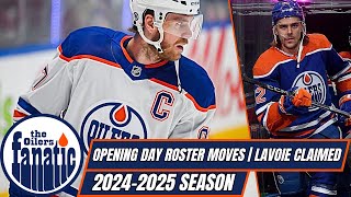 Edmonton Oilers News  Roster Moves amp Signing  Lavoie CLAIMED [upl. by Hsaka829]