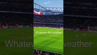 Arsenal New Anthem  North London Forever ChantSong [upl. by Legnaleugim842]