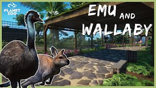 Emu amp Wallaby Paradise  Emerald Bay Sanctuary  EP10  Planet Zoo Oceania DLC [upl. by Esidarap]