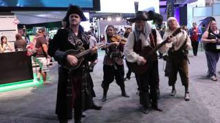 E3 2016  Rares Sea of Thieves Skullduggers Pirate band [upl. by Eymaj770]