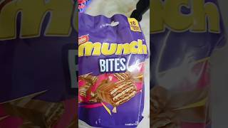 Munch Chocolate Review foodreview chocolate mukbangerkau foodiekau ytshorts shorts yt foodie [upl. by Etselec219]